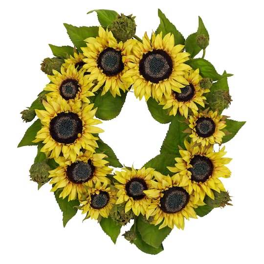 22&#x22; Sunflower Wreath